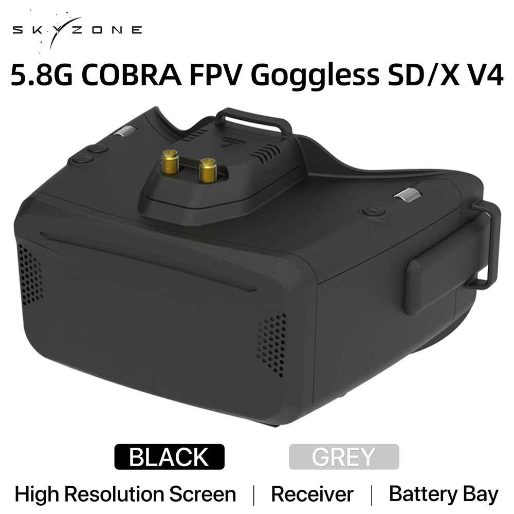 SKYZONE Cobra SD X V4 FPV Vide - Skyzone Cobra X V2 Fpv Goggles review and price